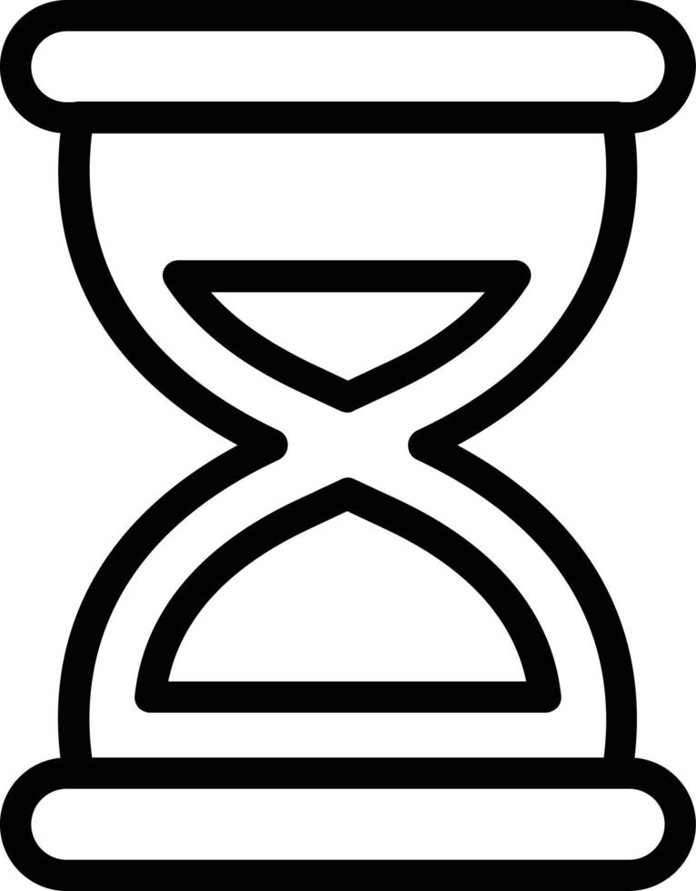 Hourglass Vector Icon Design
