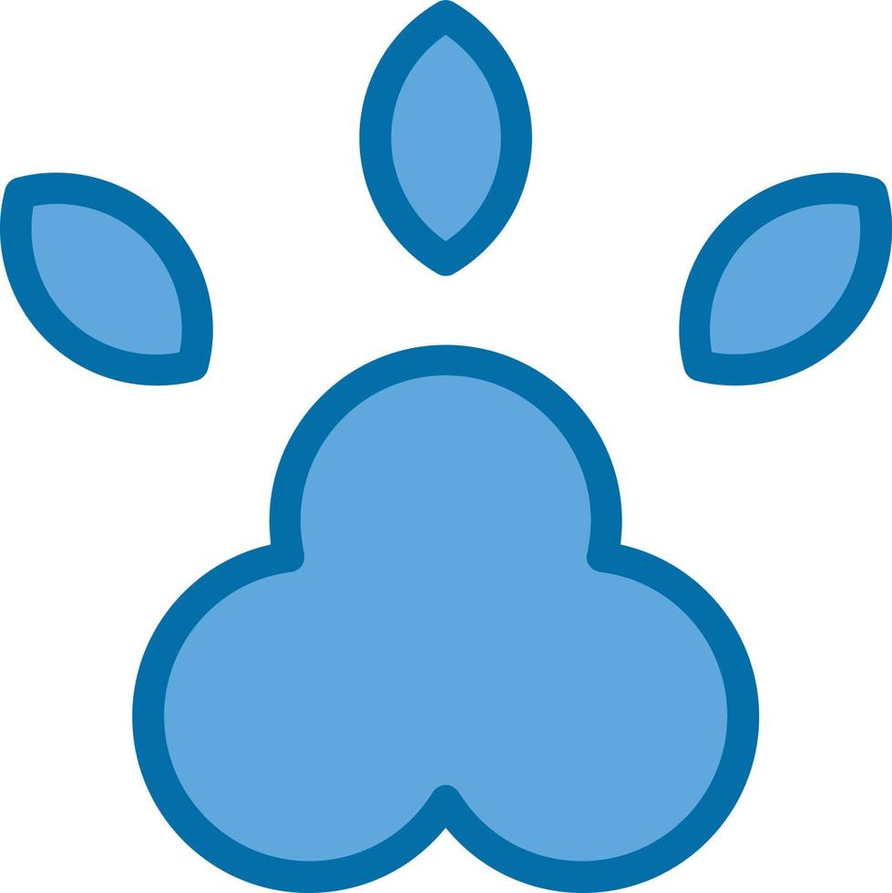 Paw Vector Icon Design
