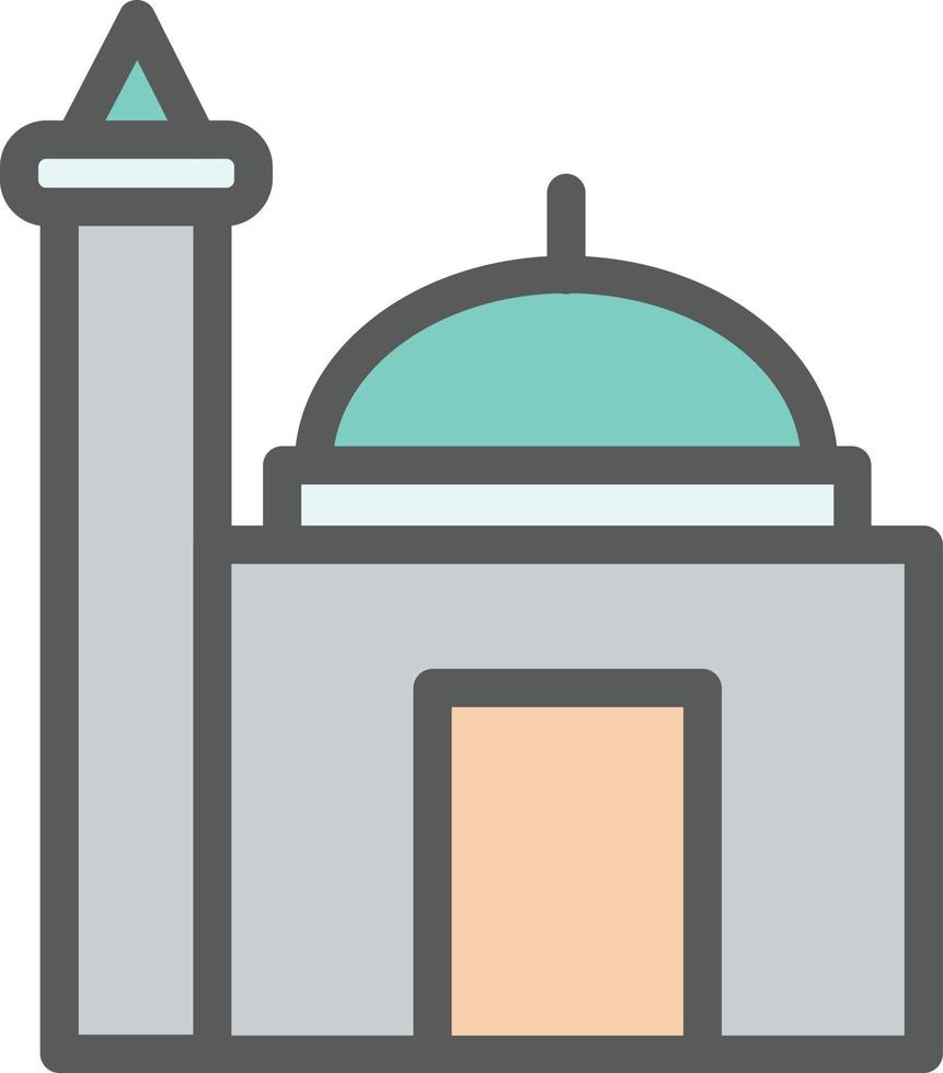 Mosque Vector Icon Design