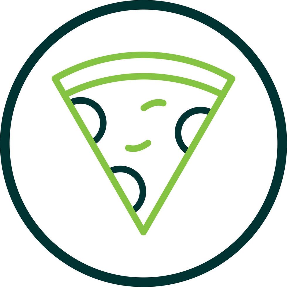 diseño de icono de vector de rebanada de pizza