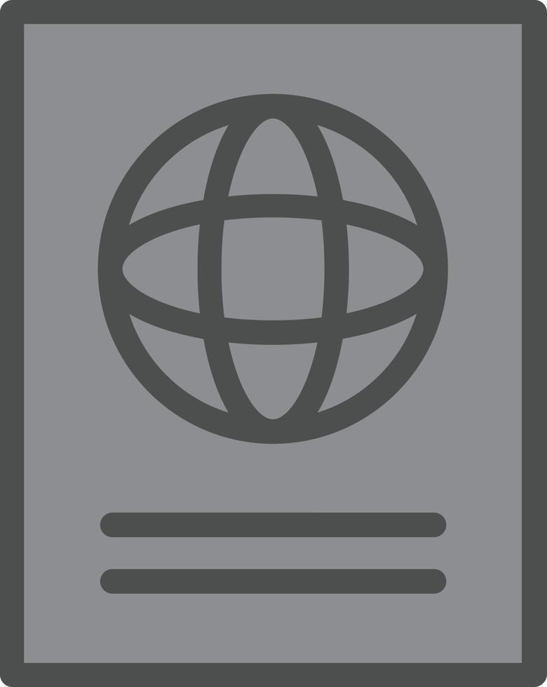 Passport Vector Icon Design