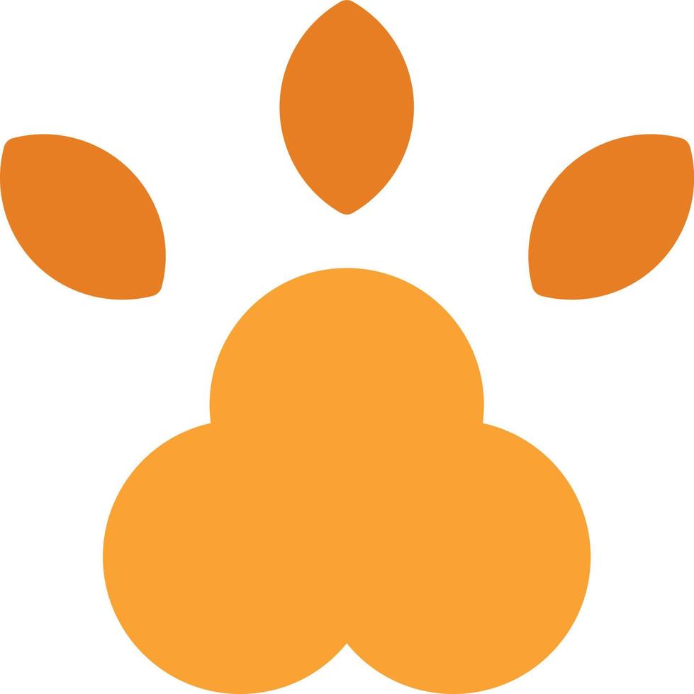 Paw Vector Icon Design