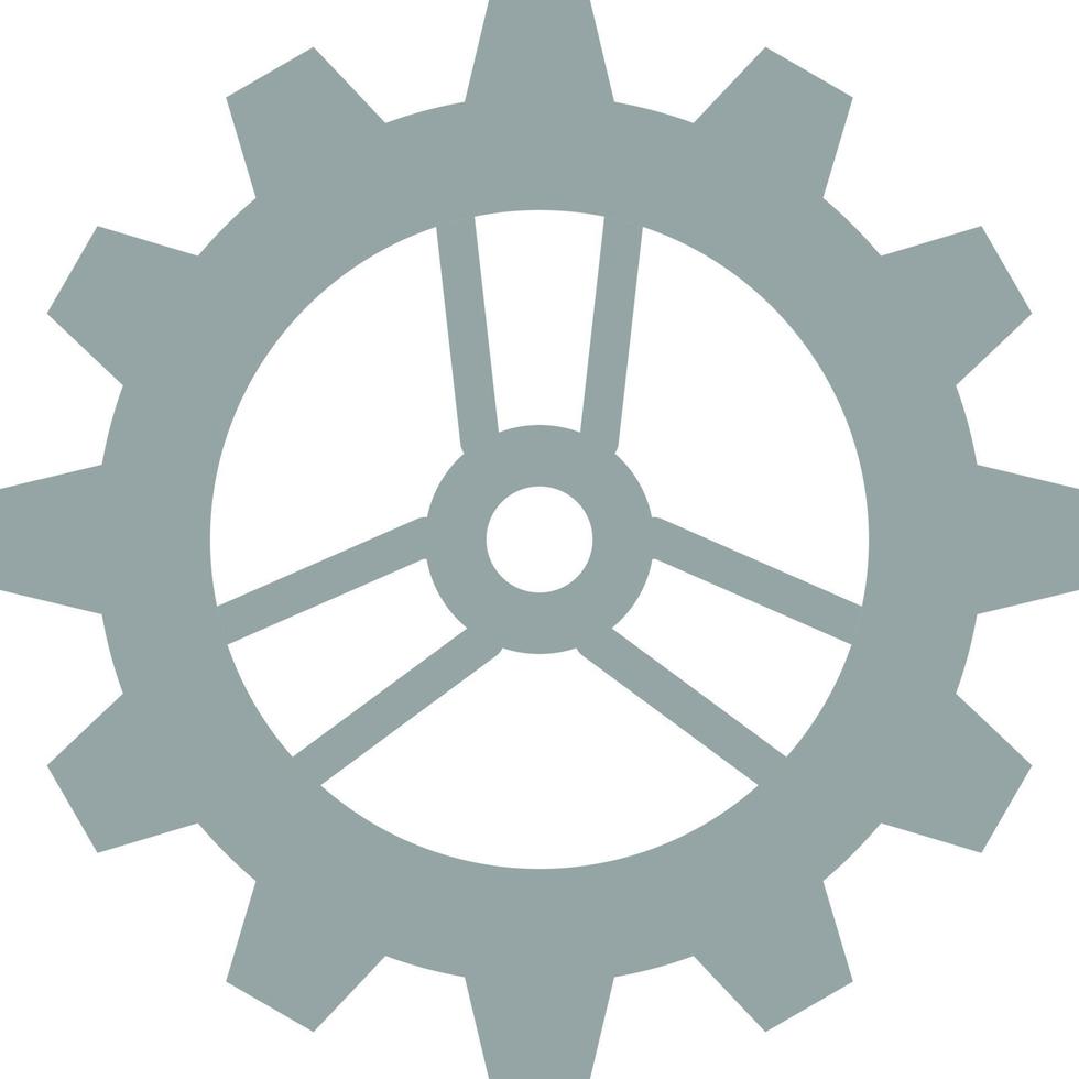 Cog Vector Icon Design