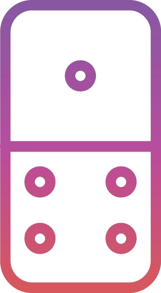 Dice Vector Icon Design