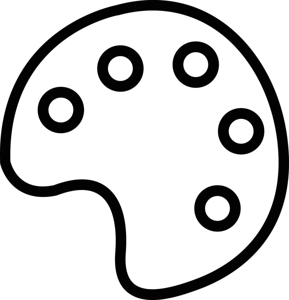 Palette Vector Icon Design 14893164 Vector Art at Vecteezy