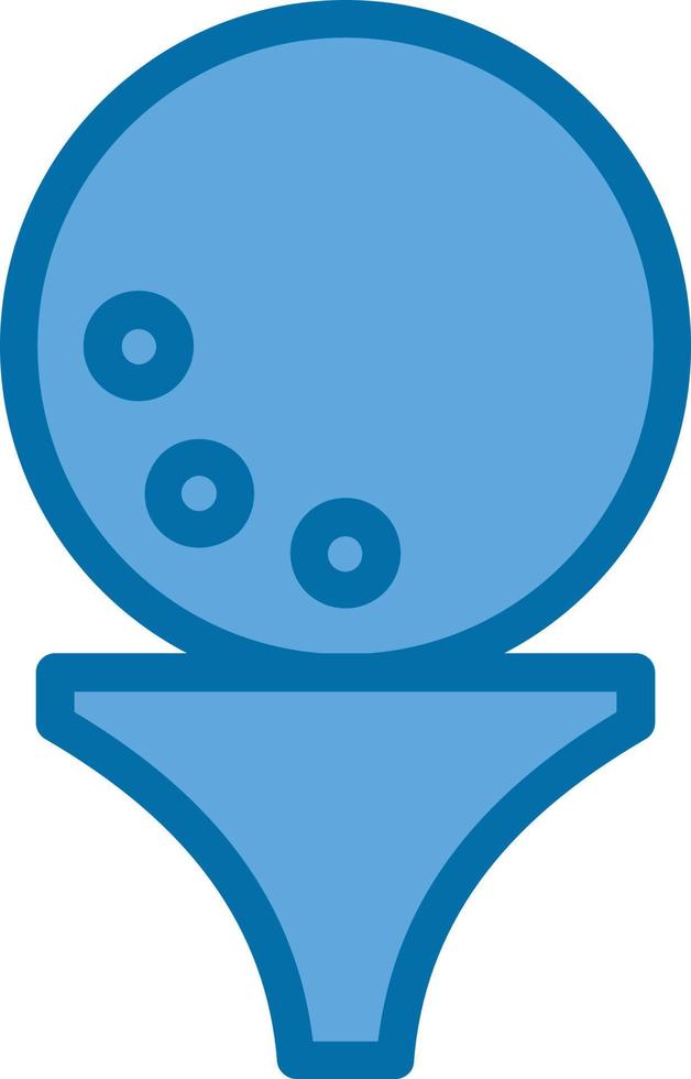 Golf Ball Vector Icon Design