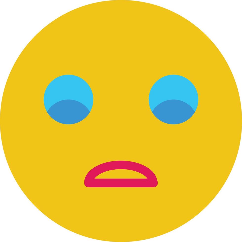 Frown Vector Icon Design
