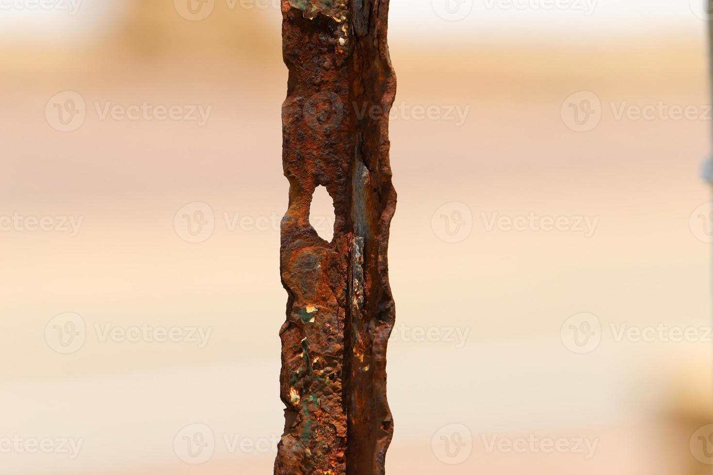 Old and rusty iron. photo