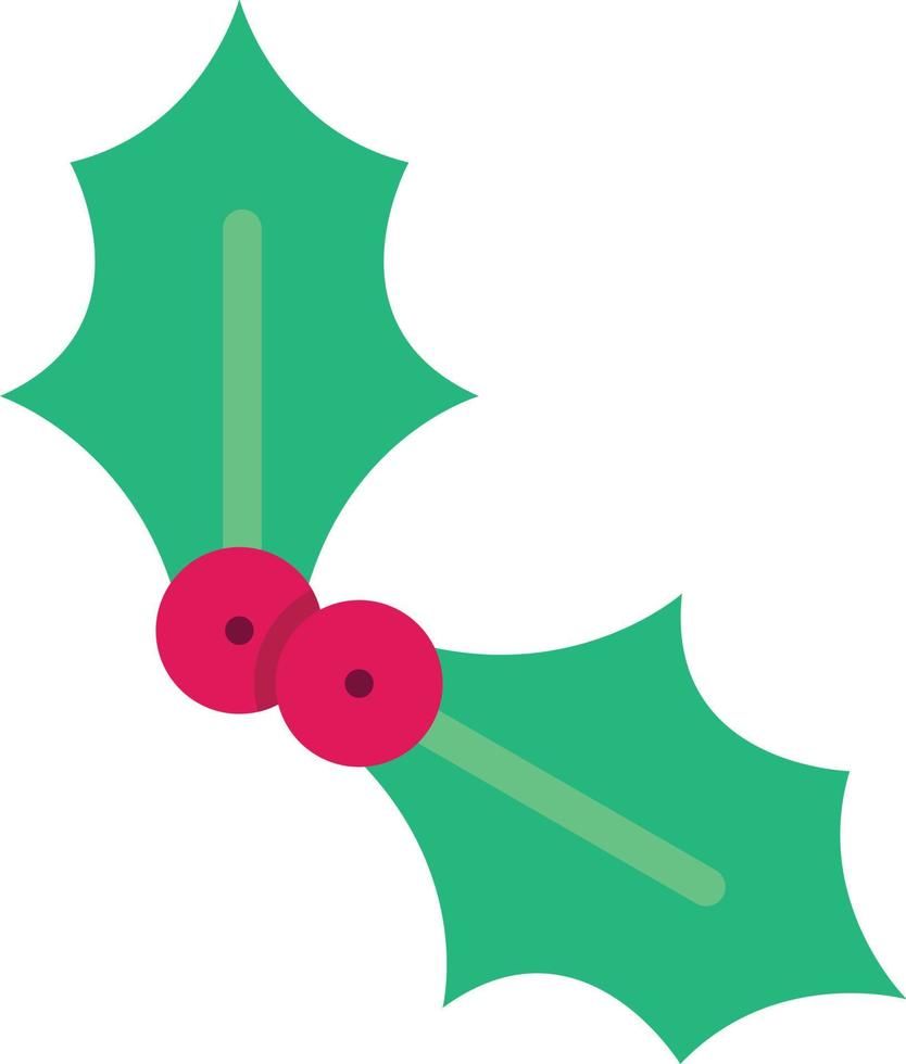 Holly Berry Vector Icon Design