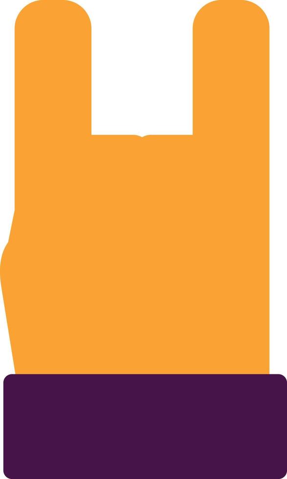 Hand Rock Vector Icon Design