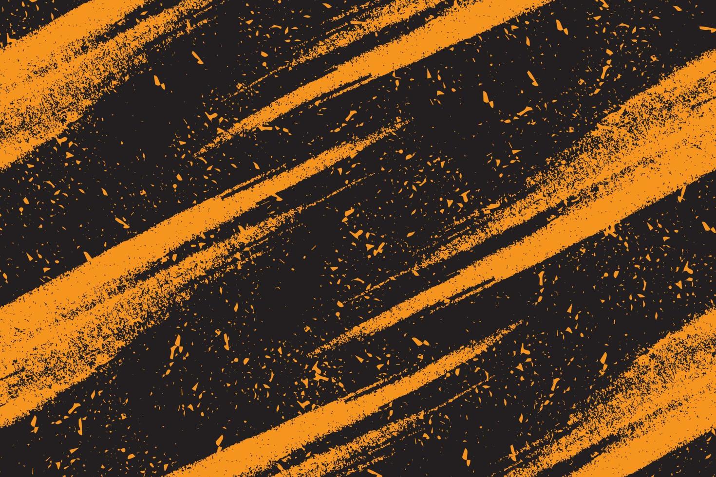 Orange and black grunge texture background vector