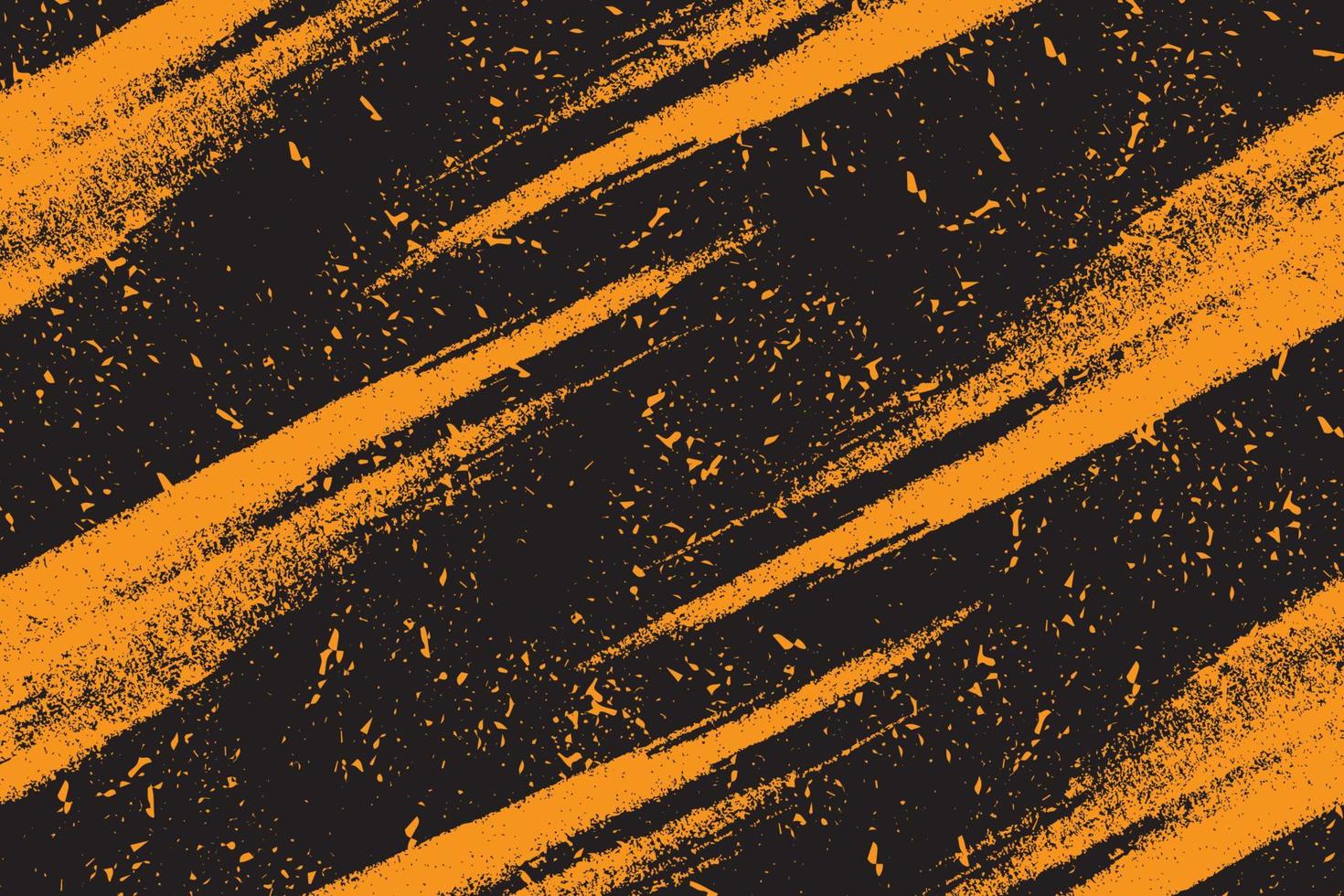 Orange and black grunge texture background vector