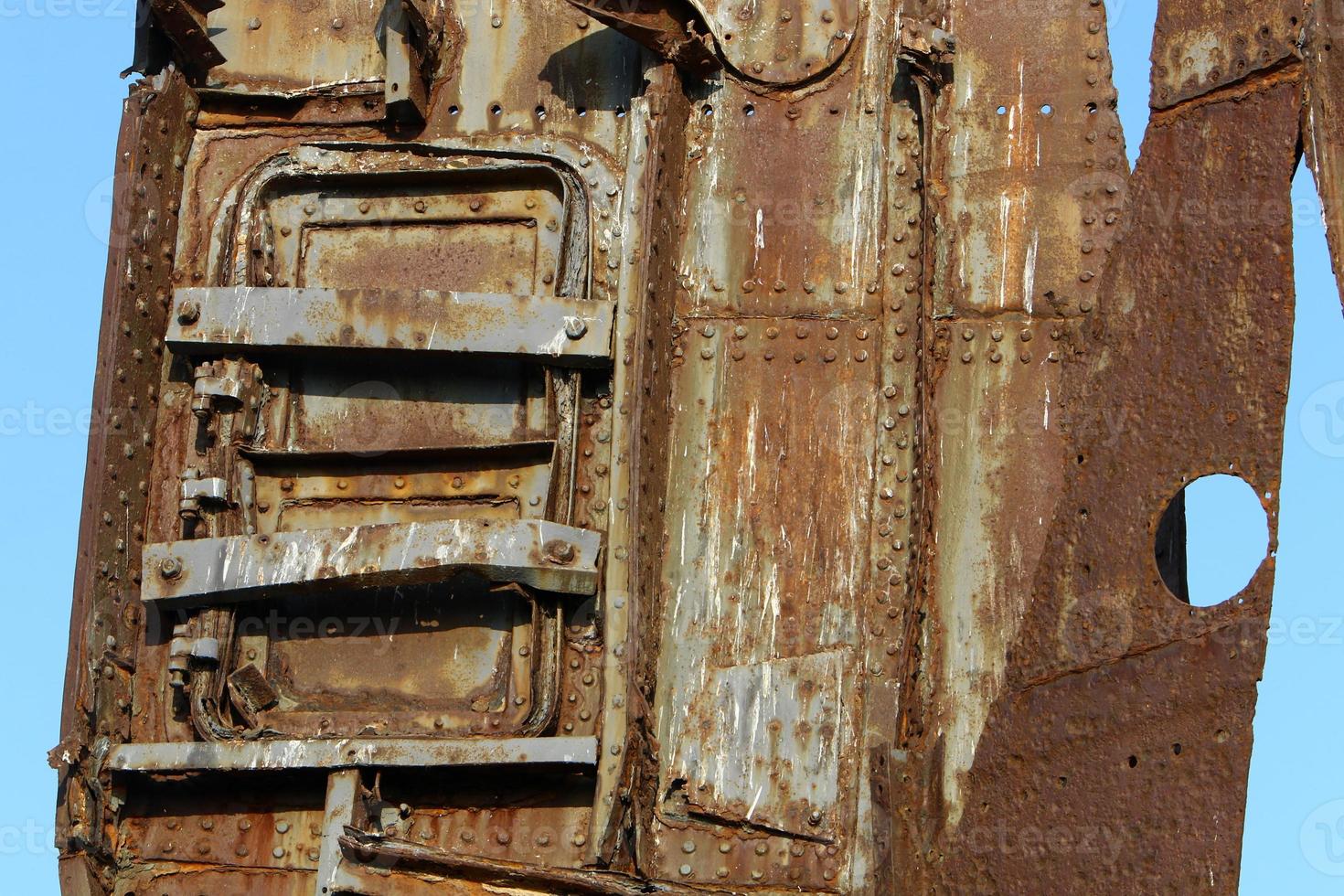 Old and rusty iron. photo