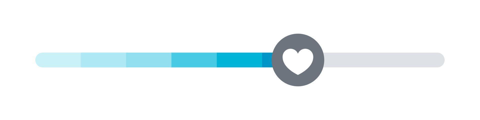 Satisfaction meter. Scale meter. Minimum to Maximum. Vector illustration concept