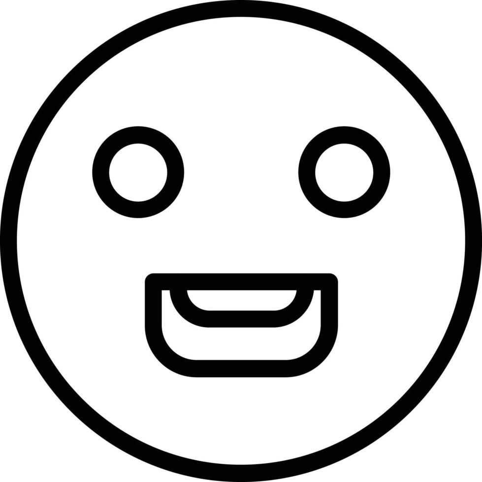 Laugh Vector Icon Design