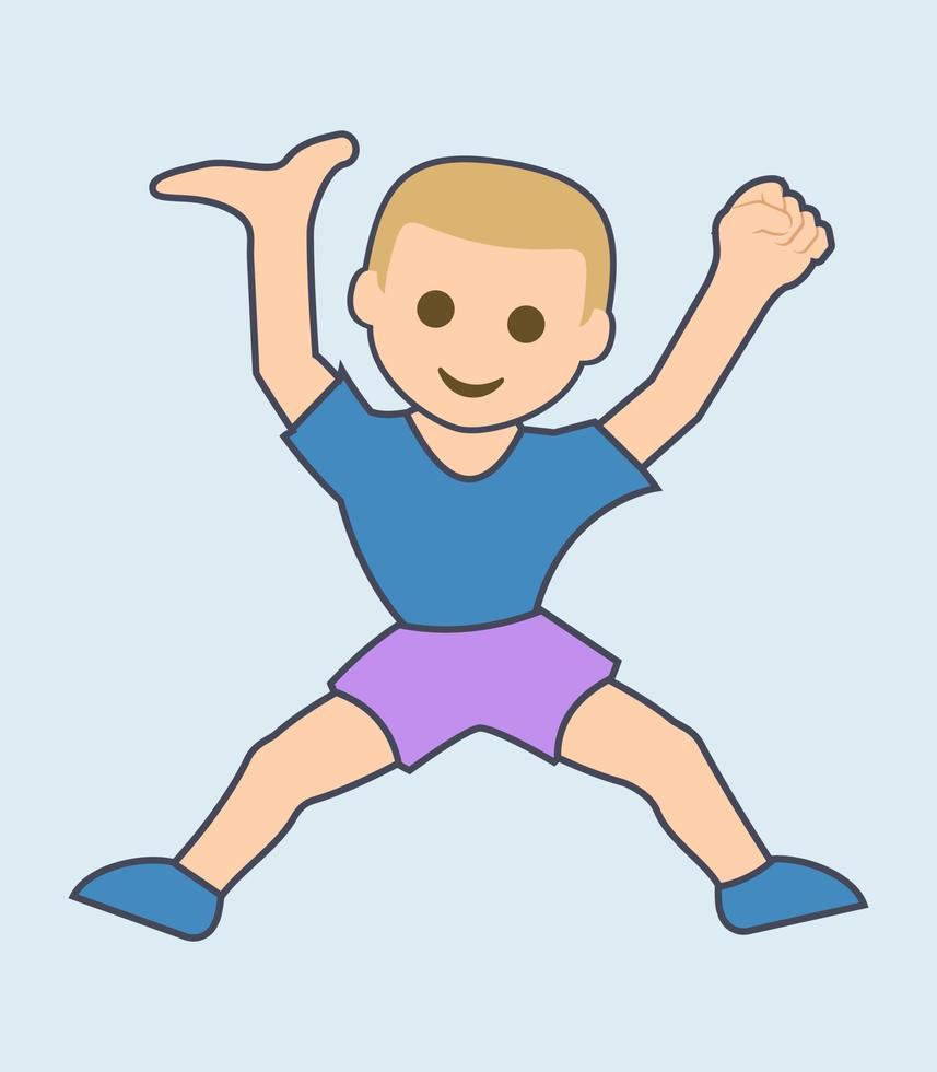 jumping person Pro vector
