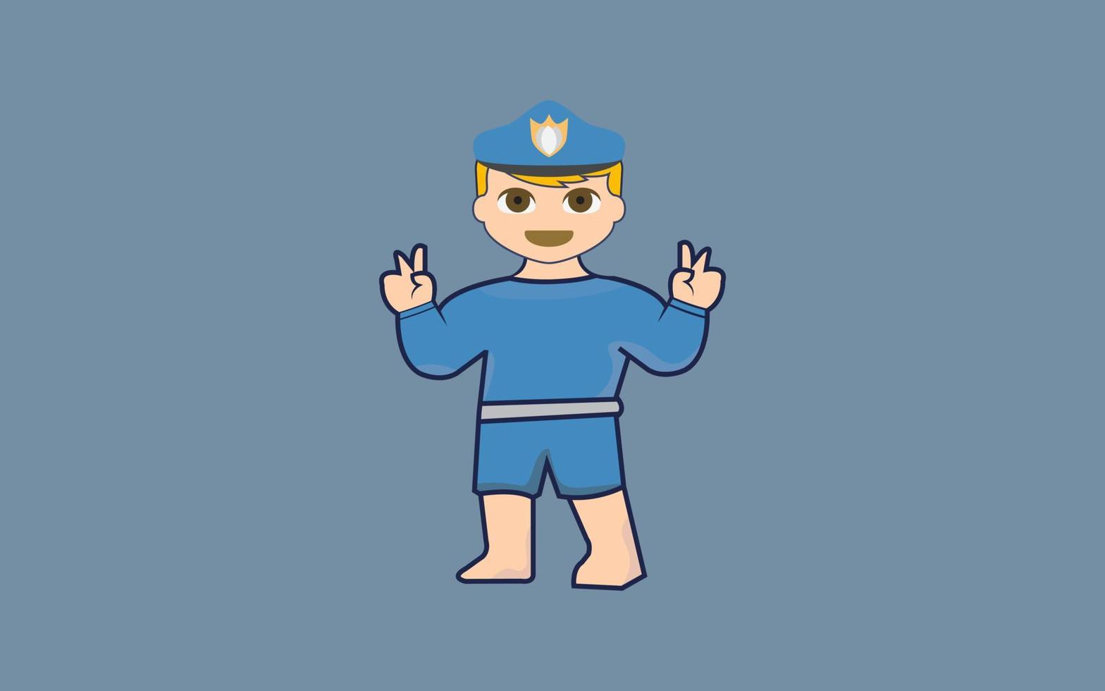 niño de dibujos animados pro vector