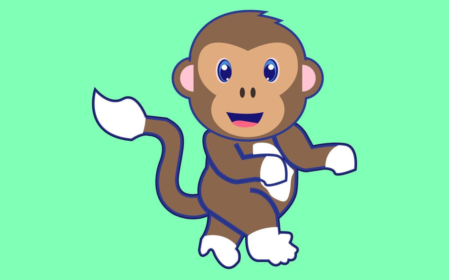 Monkey Pro vector