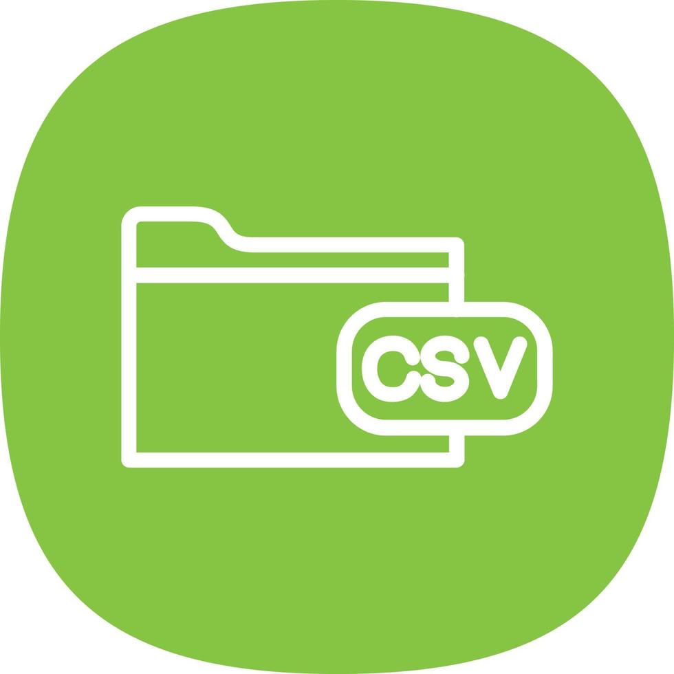 File Csv Vector Icon Design