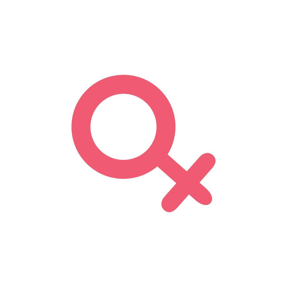 Female symbol icon vector
