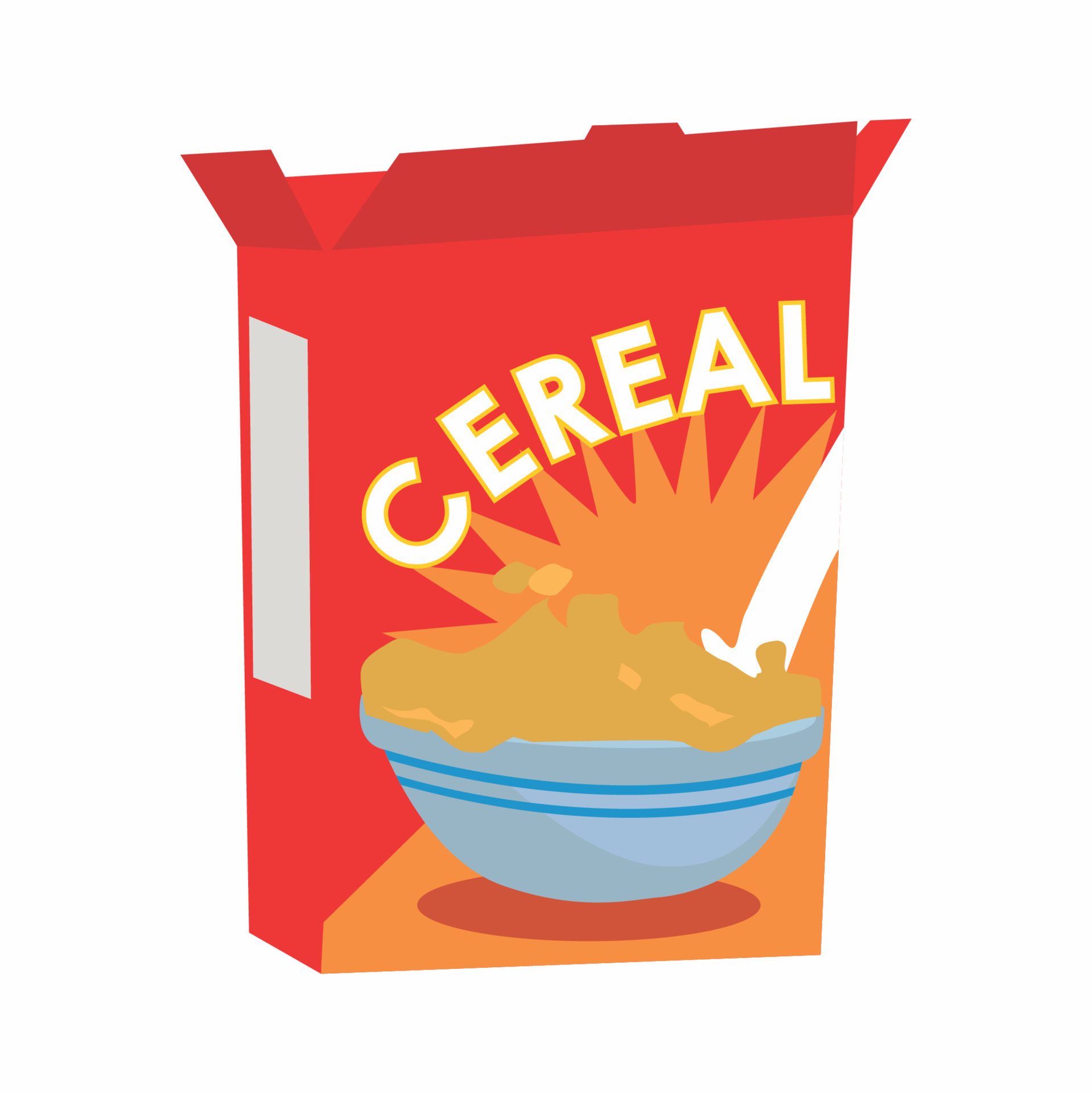 Cereal vector design 14895281 Vector Art at Vecteezy
