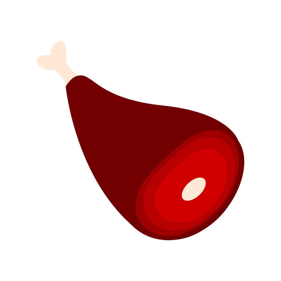 Cut of meat icon vector design
