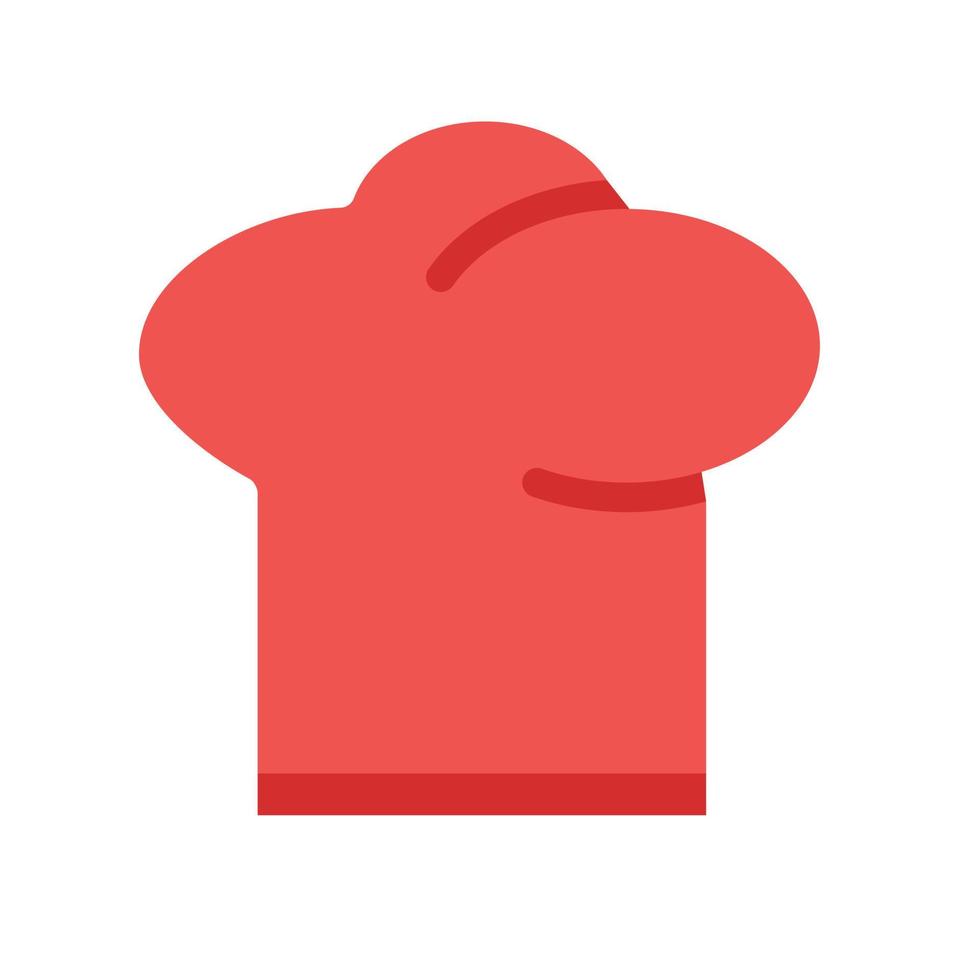 chef hat Sweets Confectionery vector illustration icon