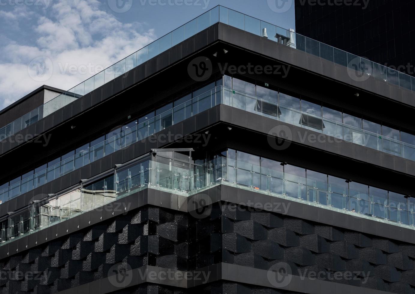 commercial architecture in city photo