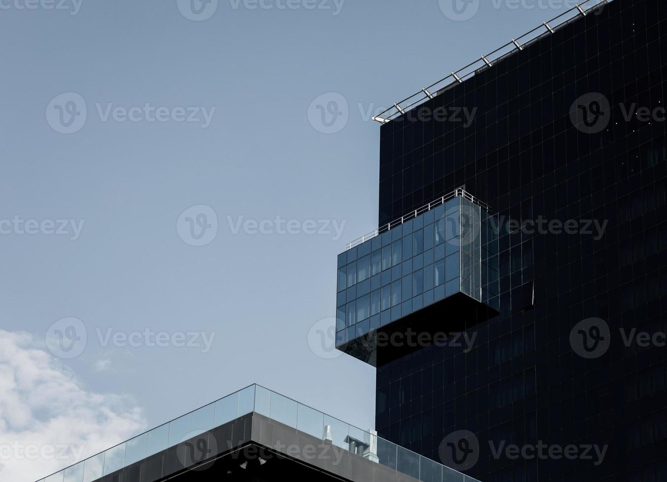 modern glass building photo