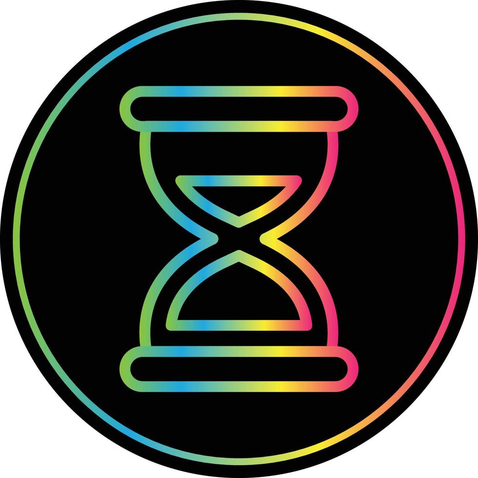 Hourglass Vector Icon Design