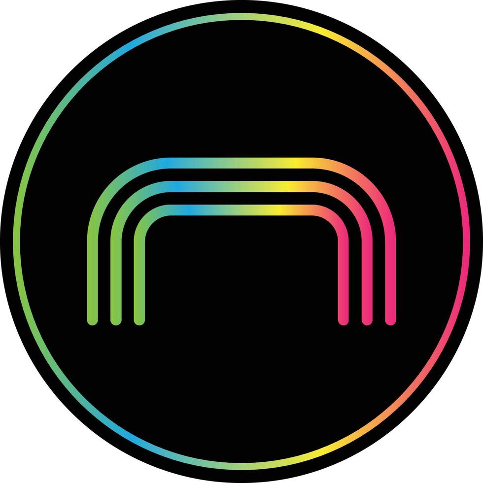 Rainbow Vector Icon Design