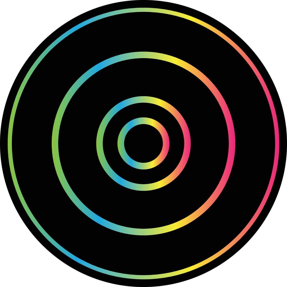Record Vinyl Vector Icon Design