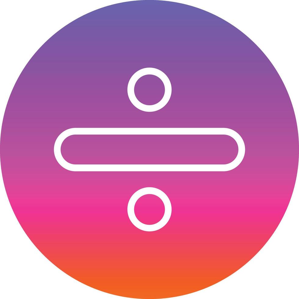 Divide Vector Icon Design