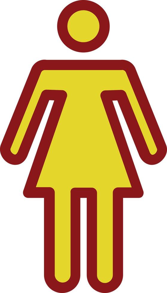 diseño de icono de vector femenino