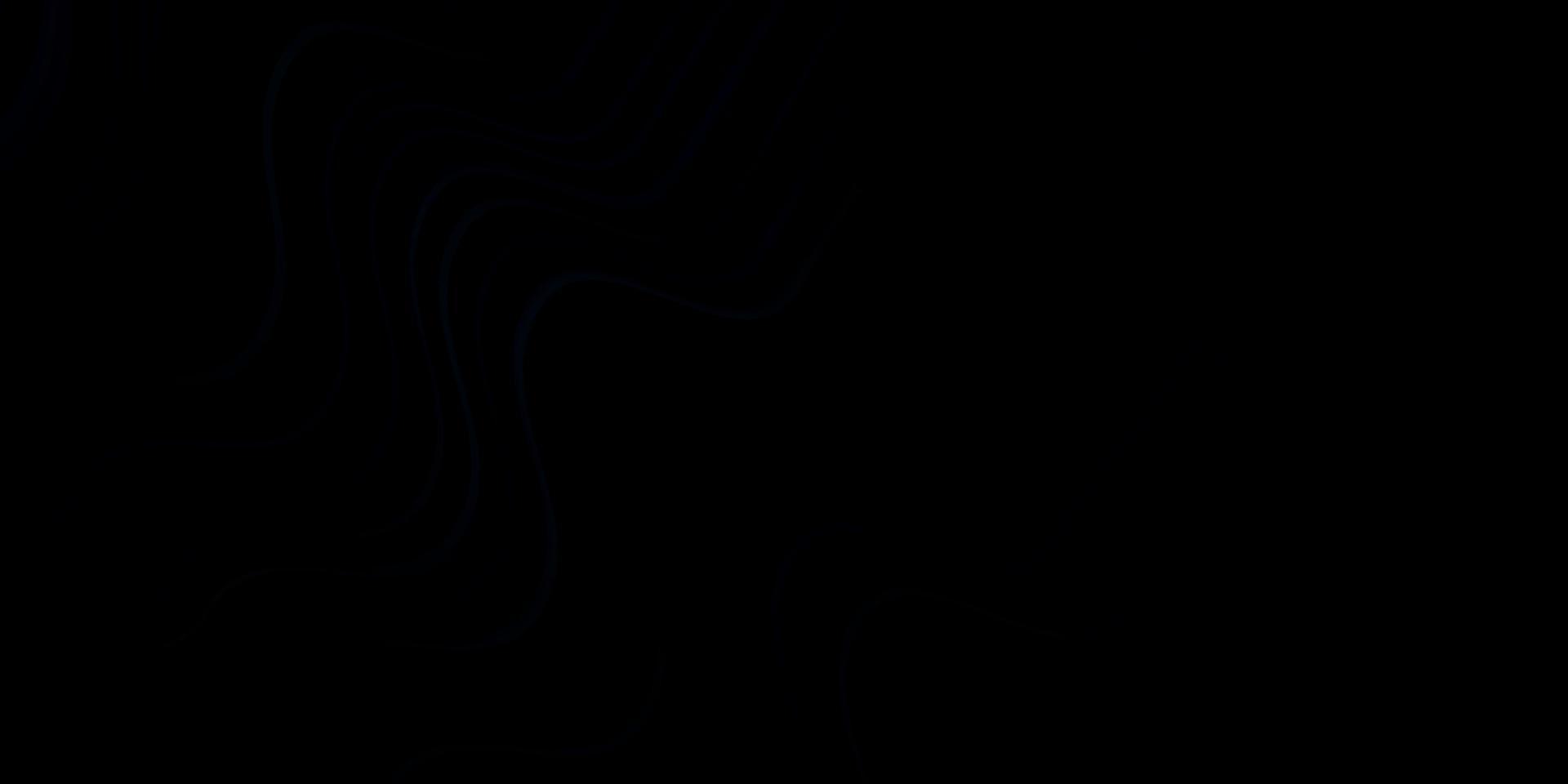 Dark BLUE vector backdrop with curves.