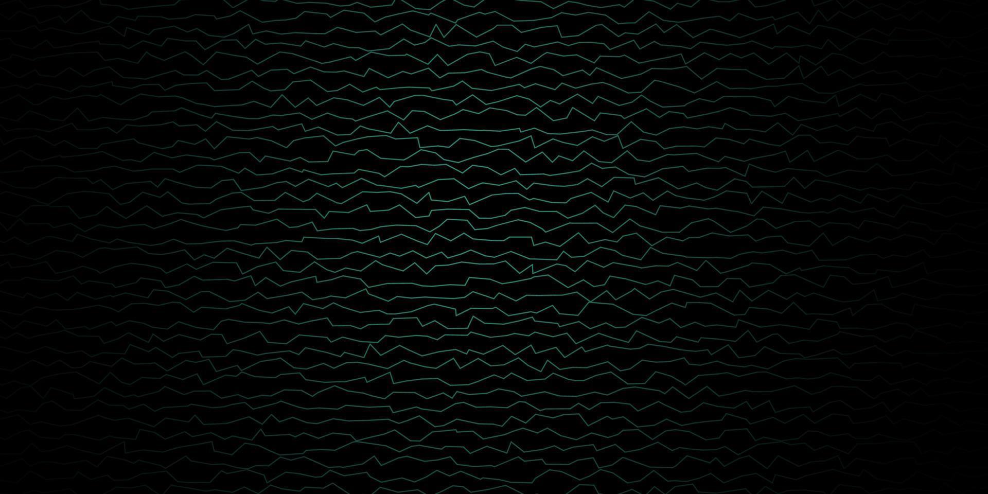 Dark Green vector background with bows.