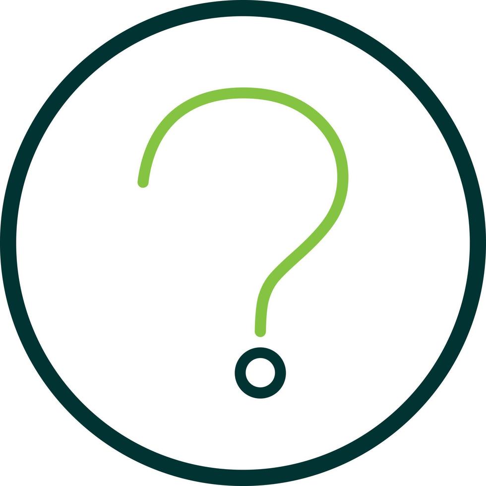 Question Vector Icon Design