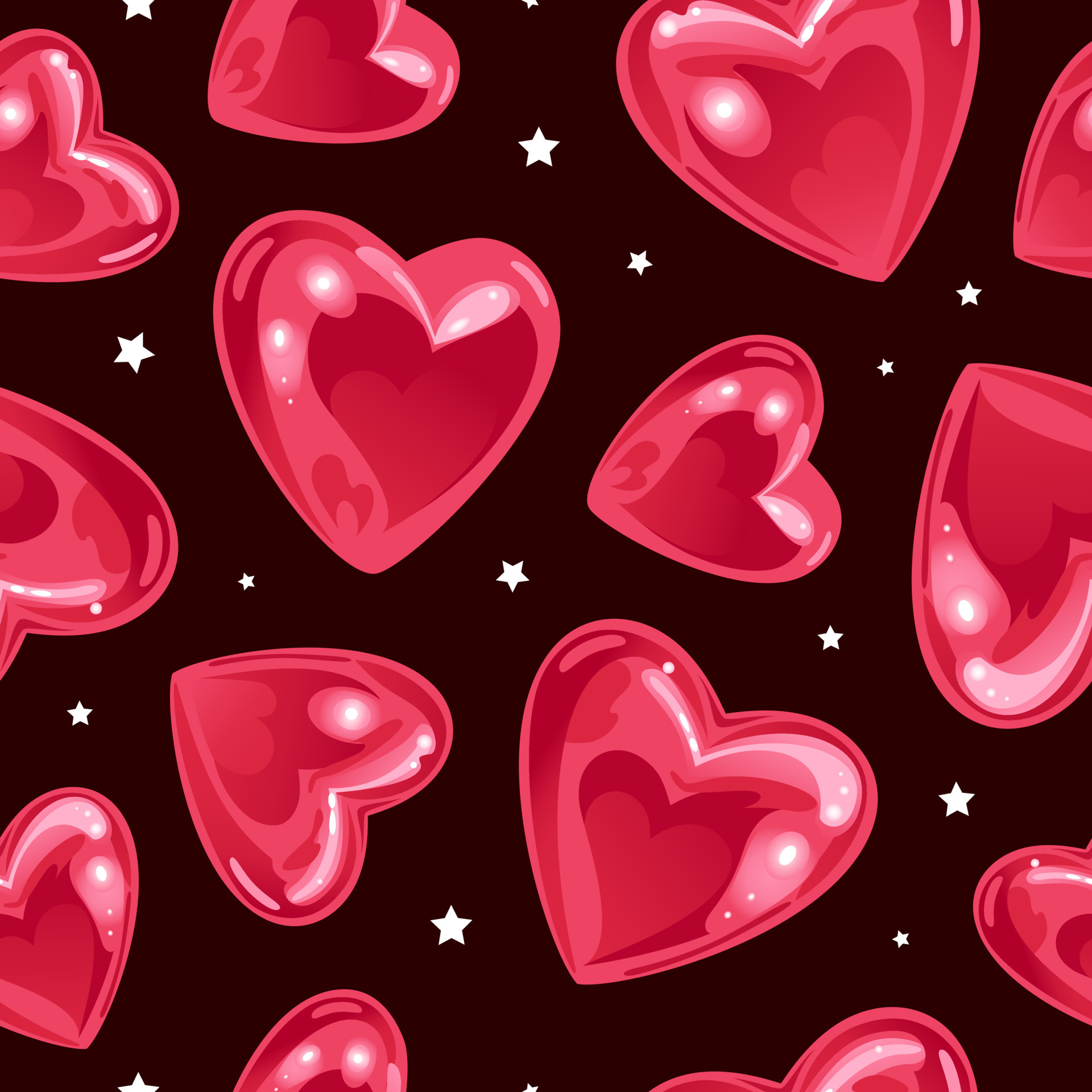 Animated Love Heart Wallpaper for Mobile  Mobile Wallpapers  Download  Free Android iPhone Samsung HD Backgrounds