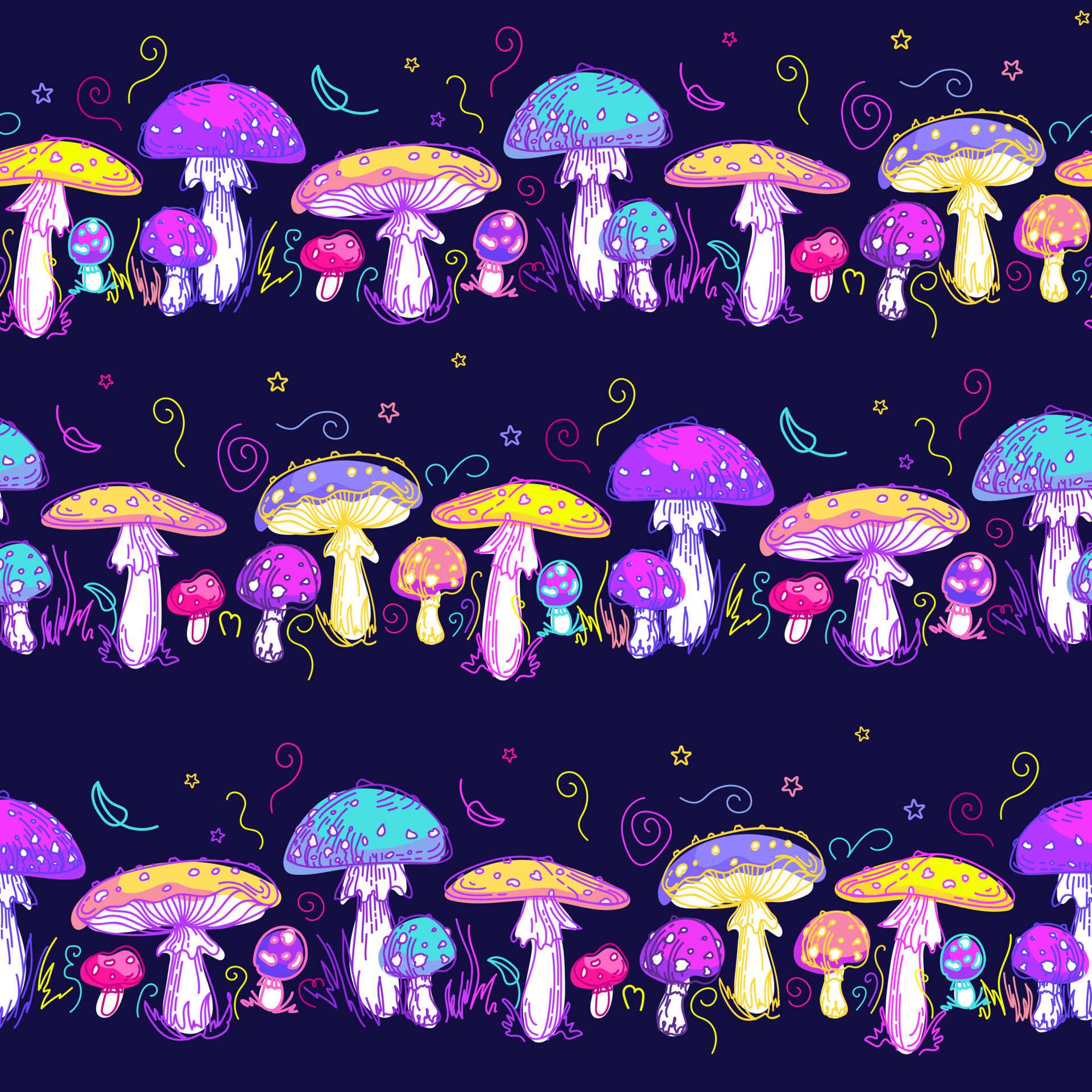 Trippy Mushroom Wallpapers - Top Free Trippy Mushroom Backgrounds -  WallpaperAccess