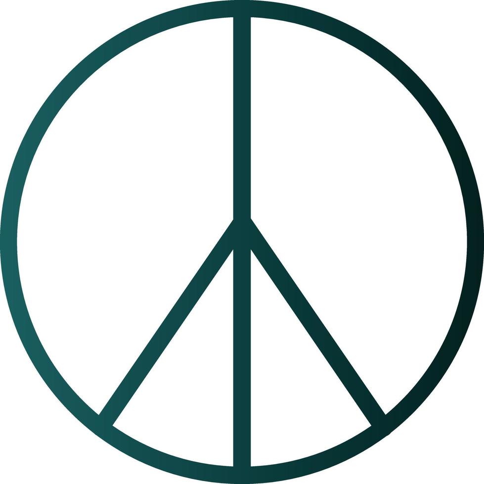 diseño de icono de vector de paz