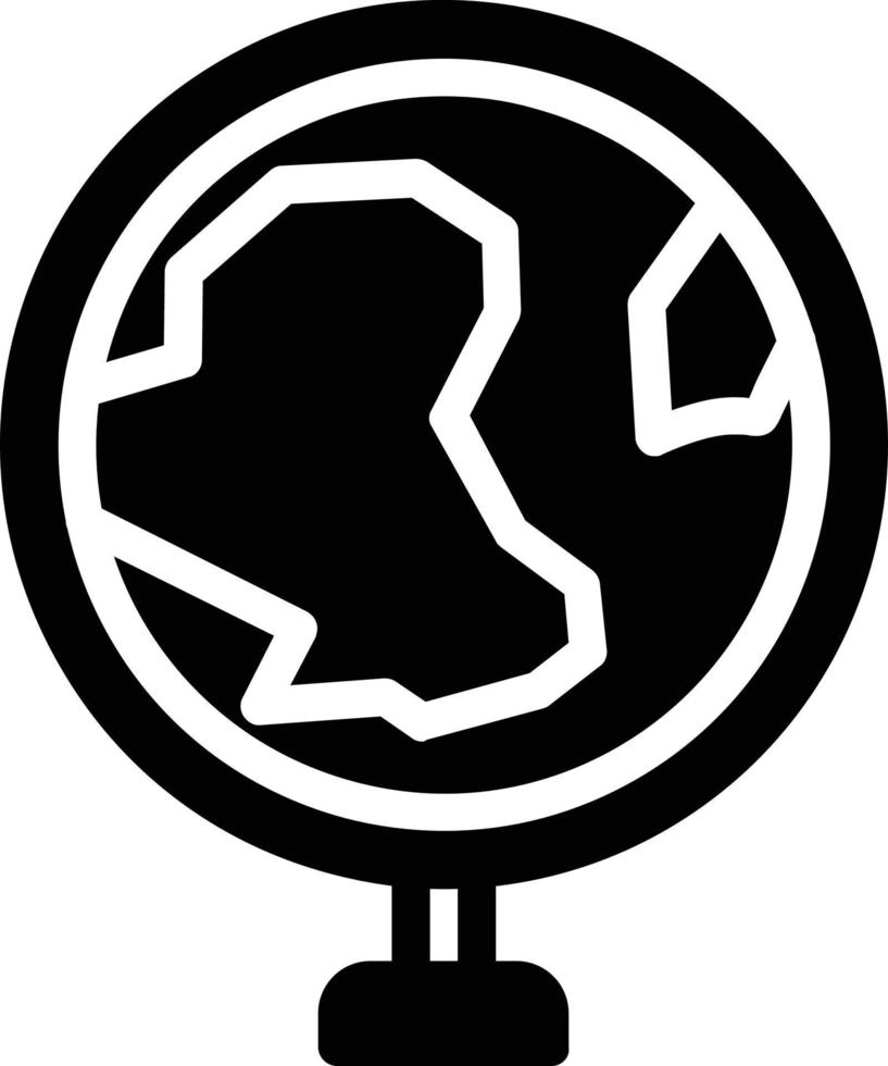 Globe Europe Vector Icon Design