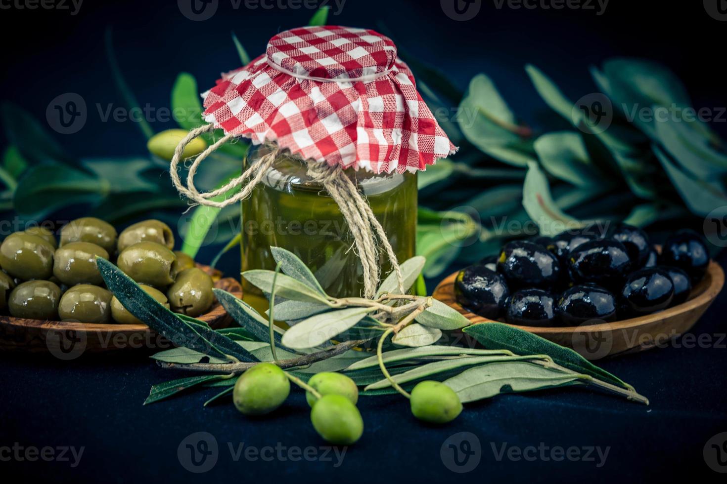 cold pressed extra virgin olive oil photo