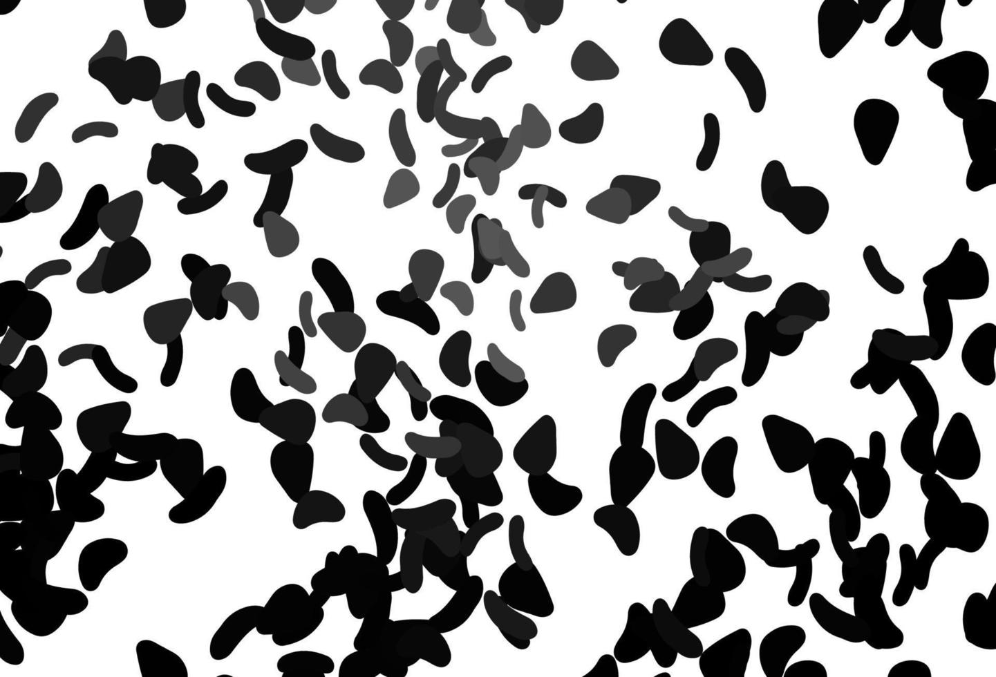Light Black vector texture with random forms.