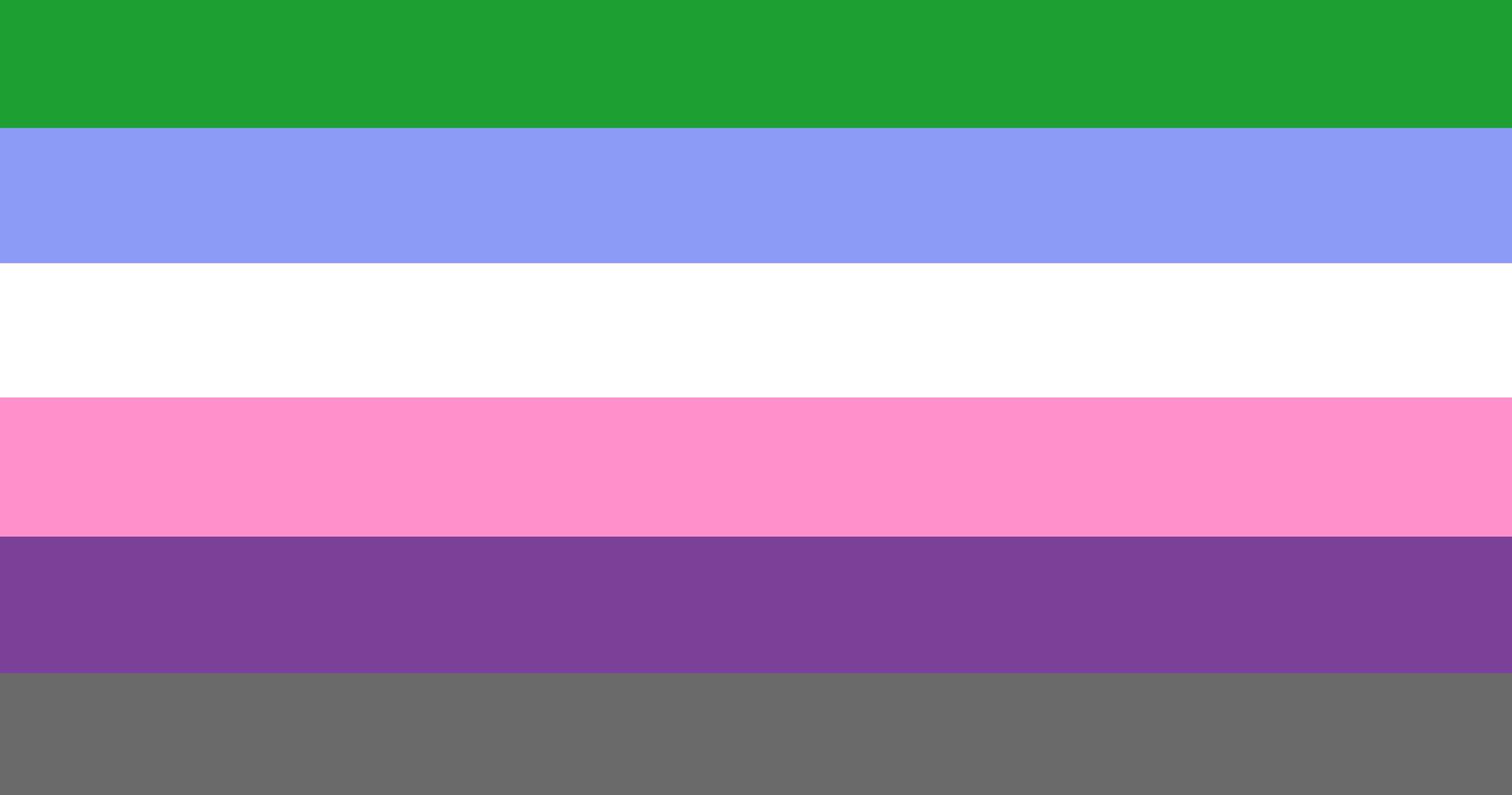 Queer nonbinary stripes art painting, queer non binary symbol, concept for celebrations of LGBTQ in pride month around the world. photo