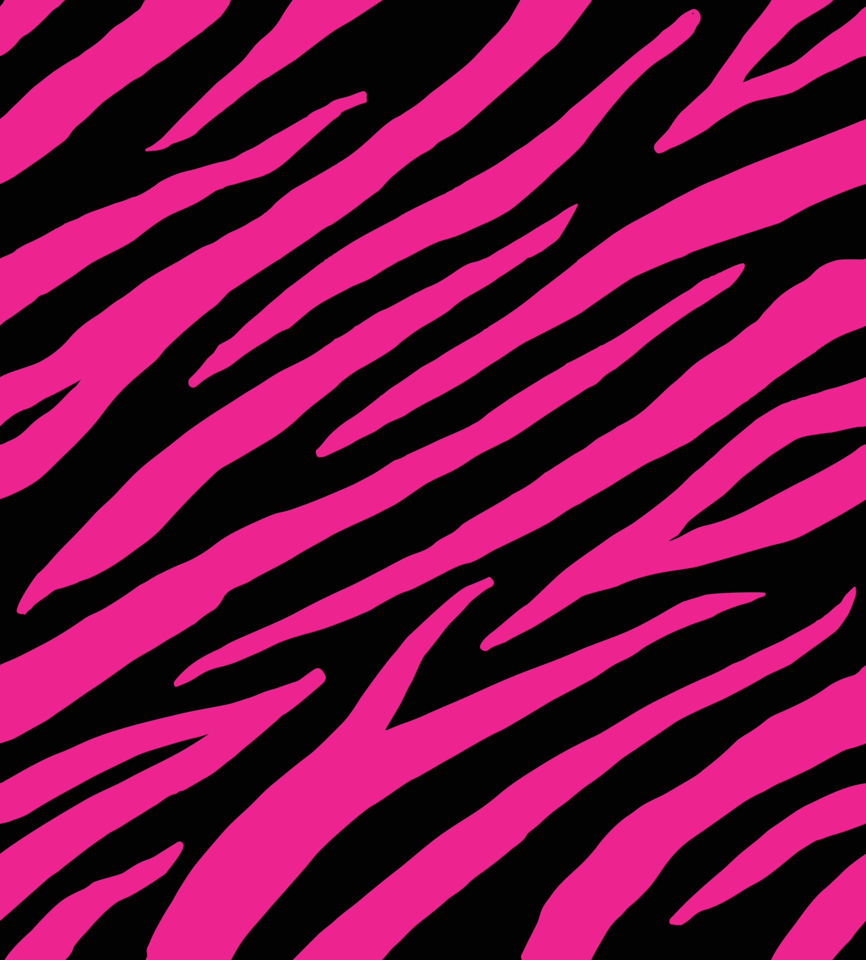 Vector seamless pattern of heart pink zebra print 14905428 Vector