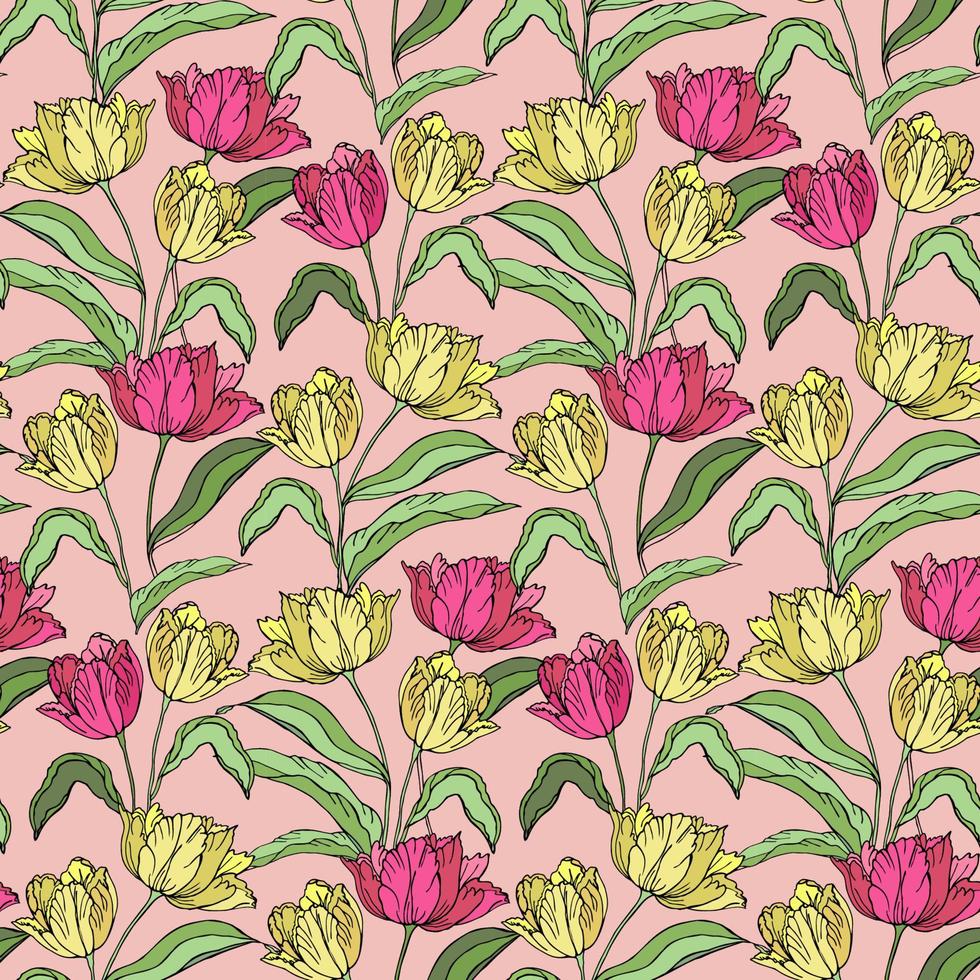 Seamless pattern 1200 vector