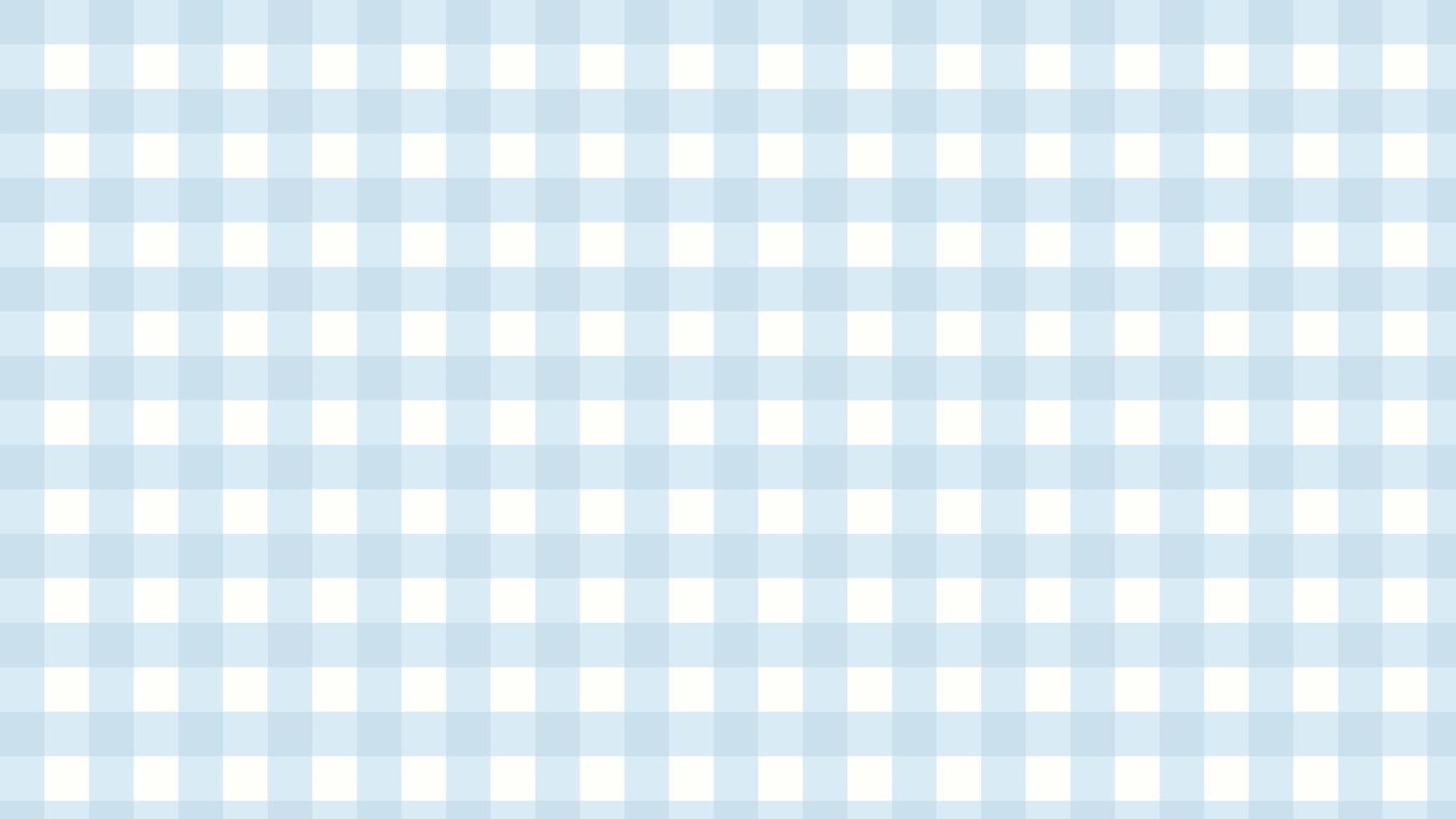 Tablero de ajedrez azul pastel lindo estético, guinga, tela escocesa, ilustración de fondo a cuadros, perfecto para telón de fondo, papel tapiz, postal, fondo, pancarta, portada vector