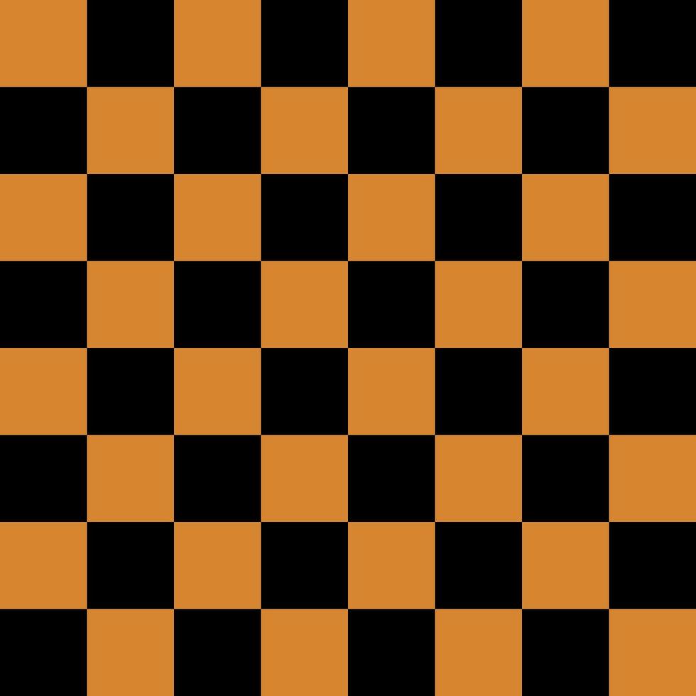 Chessboard Isolated Back Yellow  Abstract Background Texture Seamless Pattern Illustration vector