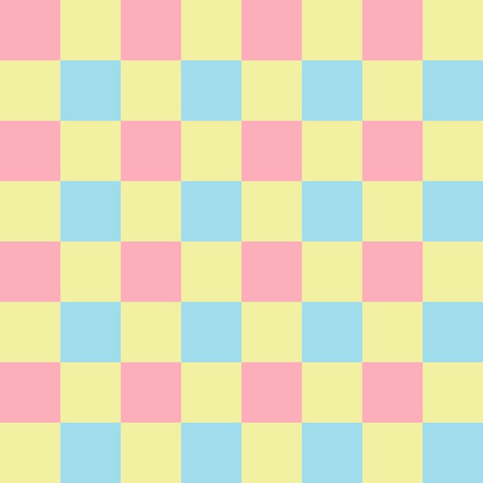 Chessboard Isolated  Abstract Background Texture Seamless Pattern Illustration vector