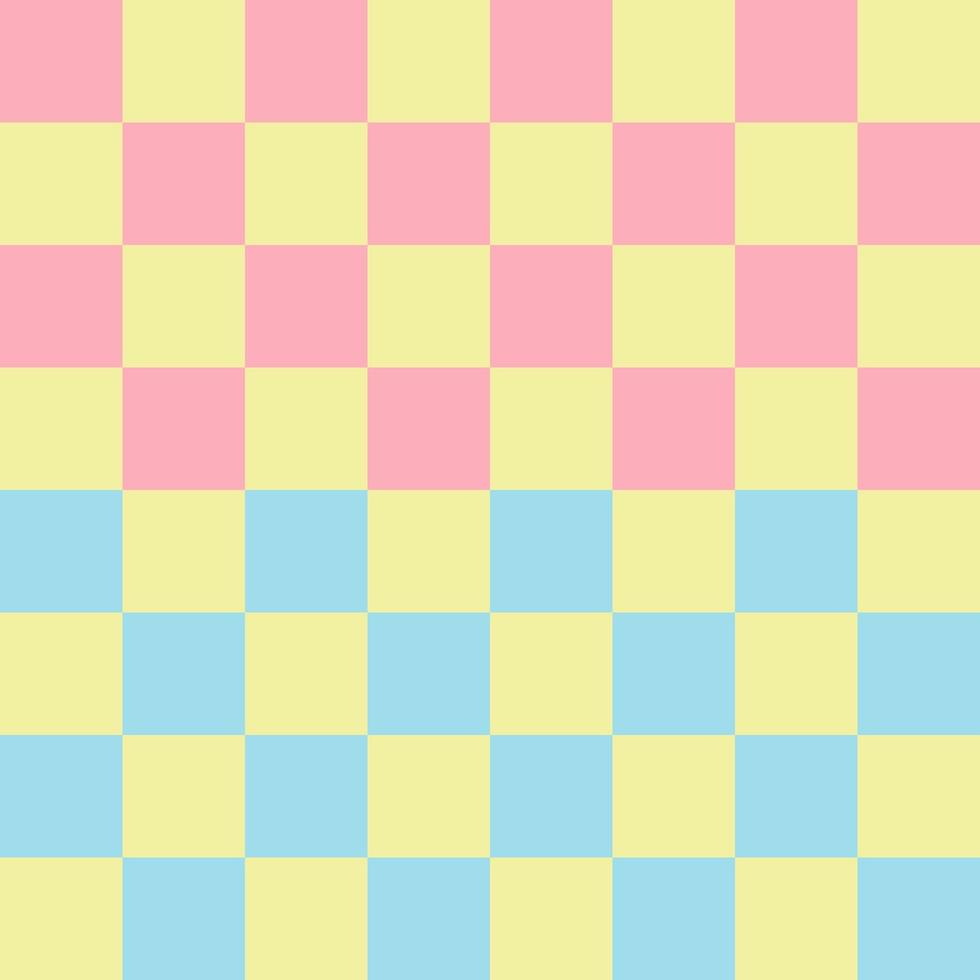 Chessboard Isolated  Abstract Background Texture Seamless Pattern Illustration vector